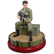 Elvis Presley In the Army Rock Iconz Statue